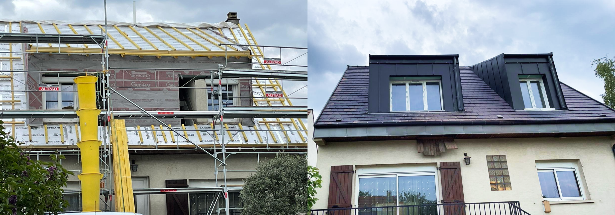before after